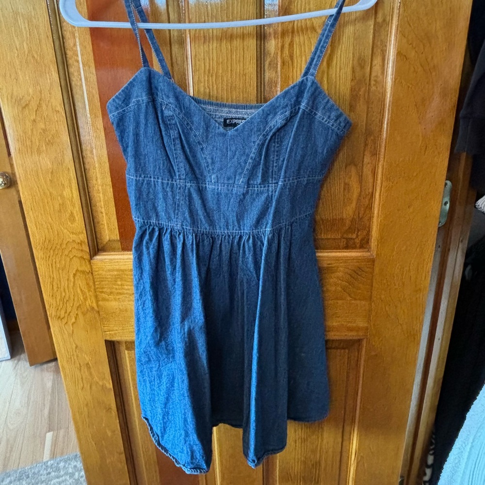 express denim dress